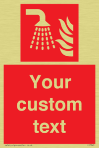 FZ7343: Custom Fire Water fog applicator