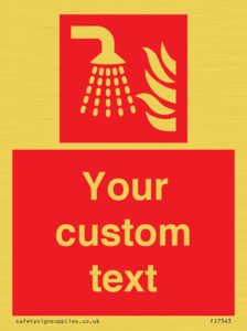 FZ7343: Custom Fire Water fog applicator