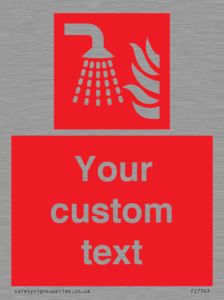 FZ7343: Custom Fire Water fog applicator