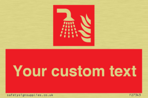 FZ7343: Custom Fire Water fog applicator