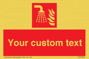 FZ7343: Custom Fire Water fog applicator