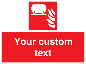 FZ7344: Custom Fire Fixed extinguisher installation