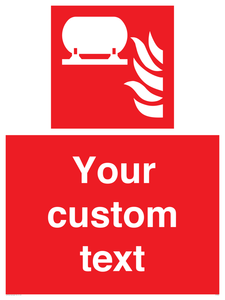 FZ7344: Custom Fire Fixed extinguisher installation