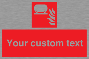 FZ7344: Custom Fire Fixed extinguisher installation