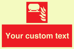 FZ7344: Custom Fire Fixed extinguisher installation