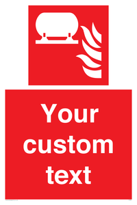 FZ7344: Custom Fire Fixed extinguisher installation