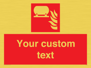 FZ7344: Custom Fire Fixed extinguisher installation