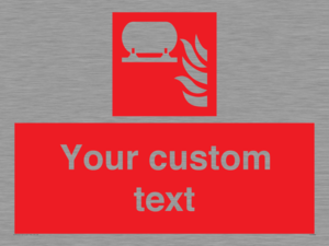 FZ7344: Custom Fire Fixed extinguisher installation