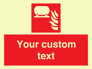 FZ7344: Custom Fire Fixed extinguisher installation