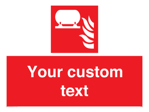 FZ7344: Custom Fire Fixed extinguisher installation