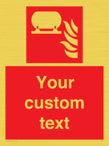 FZ7344: Custom Fire Fixed extinguisher installation