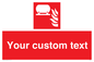 FZ7344: Custom Fire Fixed extinguisher installation