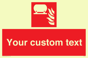 FZ7344: Custom Fire Fixed extinguisher installation