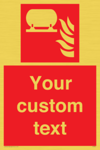 FZ7344: Custom Fire Fixed extinguisher installation