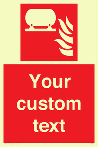 FZ7344: Custom Fire Fixed extinguisher installation