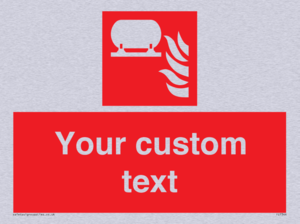 FZ7344: Custom Fire Fixed extinguisher installation