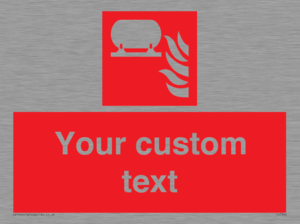 FZ7344: Custom Fire Fixed extinguisher installation