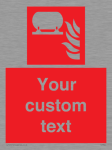 FZ7344: Custom Fire Fixed extinguisher installation