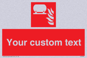 FZ7344: Custom Fire Fixed extinguisher installation