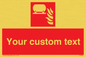 FZ7344: Custom Fire Fixed extinguisher installation