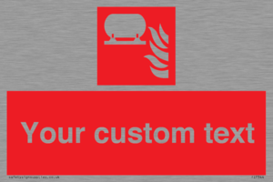 FZ7344: Custom Fire Fixed extinguisher installation