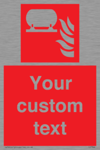 FZ7344: Custom Fire Fixed extinguisher installation