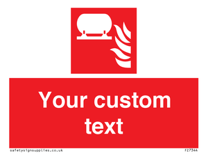 FZ7344: Custom Fire Fixed extinguisher installation