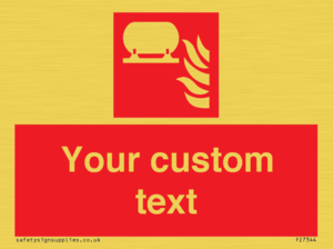 FZ7344: Custom Fire Fixed extinguisher installation