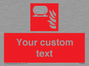 FZ7344: Custom Fire Fixed extinguisher installation