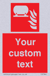 FZ7344: Custom Fire Fixed extinguisher installation