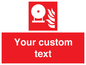 FZ7345: Custom Fire Extinguisher bottle