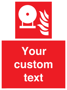 FZ7345: Custom Fire Extinguisher bottle