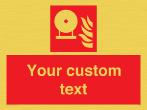FZ7345: Custom Fire Extinguisher bottle