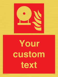 FZ7345: Custom Fire Extinguisher bottle