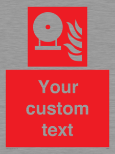 FZ7345: Custom Fire Extinguisher bottle