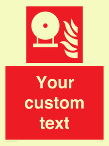 FZ7345: Custom Fire Extinguisher bottle