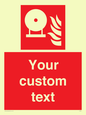 FZ7345: Custom Fire Extinguisher bottle