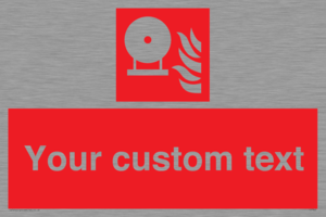 FZ7345: Custom Fire Extinguisher bottle