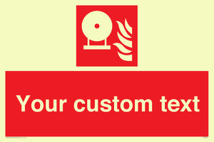 FZ7345: Custom Fire Extinguisher bottle