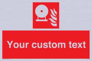 FZ7345: Custom Fire Extinguisher bottle