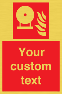 FZ7345: Custom Fire Extinguisher bottle