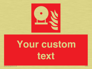 FZ7345: Custom Fire Extinguisher bottle