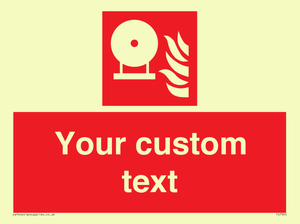 FZ7345: Custom Fire Extinguisher bottle