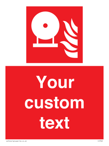 FZ7345: Custom Fire Extinguisher bottle