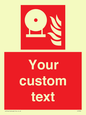 FZ7345: Custom Fire Extinguisher bottle