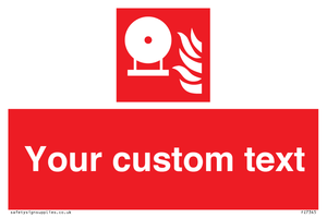 FZ7345: Custom Fire Extinguisher bottle