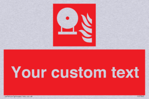 FZ7345: Custom Fire Extinguisher bottle