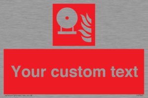 FZ7345: Custom Fire Extinguisher bottle