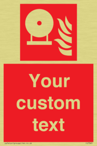 FZ7345: Custom Fire Extinguisher bottle