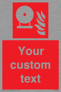 FZ7345: Custom Fire Extinguisher bottle